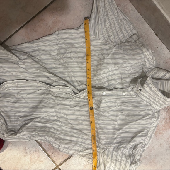 Miu Miu Casual Striped Shirt dress suit blouse classic top - Picture 5 of 9